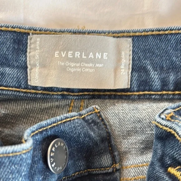 Everlane Original Cheeky Jeans, Size 24, Regular - Picture 2 of 7